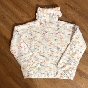 Jessica Simpson Speckled Turtleneck Sweater